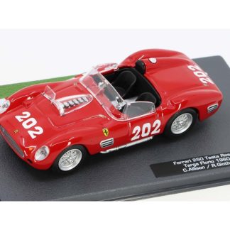 Ferrari 250TR Spider #202 Allison/Ginther Targa Florio 1960 1:43 - Altaya časopis s modelem Ferrari 250TR - kovový model auta