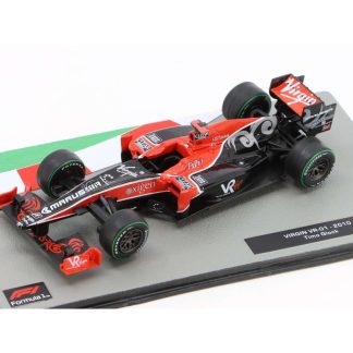 Virgin racing F1 Vr-01 N 24 Season 2010 Timo Glock 1:43 - časopis s modelem Virgin racing F1 Vr-01 N 24 - kovový model auta