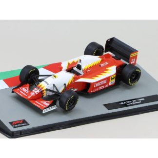 Lola F1 T93/30 N 22 Season 1993 Luca Badoer 1:43 - časopis s modelem Lola F1 T93/30 - kovový model auta