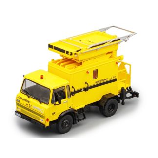 Berliet 620 KB Surveillance de lignes 1977 1:43 - Hachette časopis s modelem Berliet 620 KB - kovový model auta
