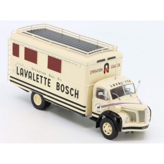 Berliet Glc6 Version II Truck Operation Gas Oil Lavalette Bosh 1969 1:43 - Hachette časopis s modelem Berliet Glc6 Version II - kovový model auta