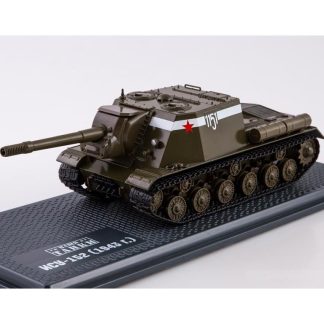 Tank ISU-152 1943 1:43 časopis s modelem ISU-152 1943 1:43 - model tanku