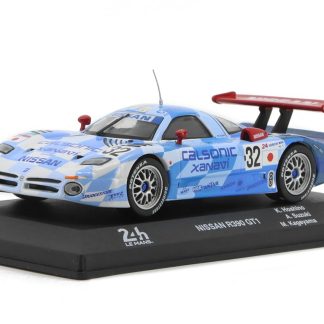 Nissan R390 GT1 #32 24h Le Mans 1:43 - časopis s modelem Nissan R 390 GT1 No.32 Suzuki/Hoshino/Kageyama Le Mans - kovový model auta 1/43