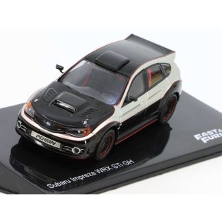 Subaru Impreza WRX STI 2009 Rychle a Zběsile 1:43 - DeAgostini časopis s modelem Subaru Impreza WRX STI 2009 - kovový model auta 1/43