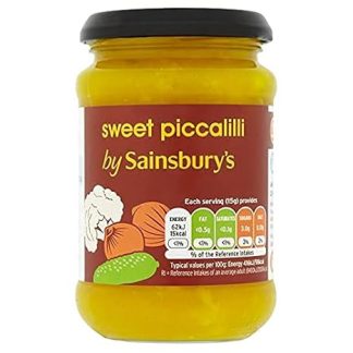 Sainsbury's Sweet Piccalilli 295g - Sweet Piccalilli with Cauliflower, Onions and Cucumbers
