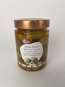 Rizes Green Olives Filled with Spicy Blue Cheese Best Before Date: 20.10.2025
