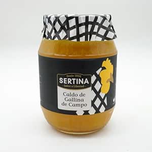 Sertina Outdoor Chicken Broth Pack of 3 | 3 x 830 g | The Only Broth on the Market with 830 g Chickens Per Jar | Natural, Handmade, Long Cooked, Rich Flavour, No Additives