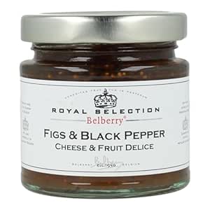 Belberry Delice Fig & Black Pepper Fruit Preparation for Roquefort and Stilton, 130g