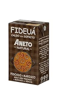 Aneto Natural Fish & Seafood Fideua Broth 1 Litre