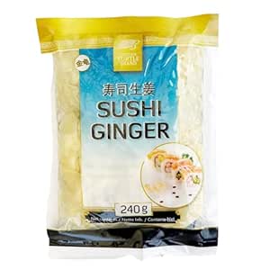 GOLDEN TURTLE Sushi Ginger White 240g / 160g ATG Pickled Ginger Sushi Ginger