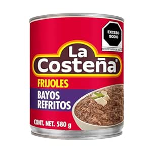 La Costeña Frijoles Bayos Refritos - 580 gr