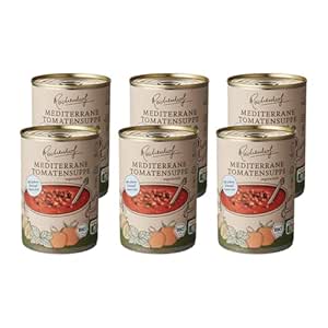 Reichenhof Tomato Cream Soup, Pack of 6 (6 x 400 g) - Organic