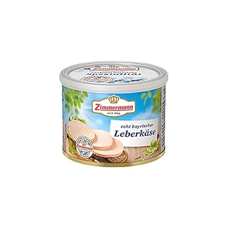 Fleischwerke Zimmermann Liver Cheese Bavarian Speciality in Tin (200 g)