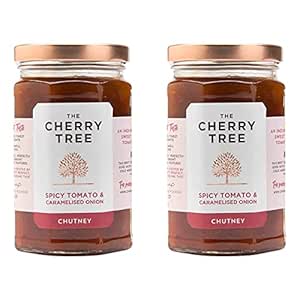 The Cherry Tree - Spicy Tomato & Cramelised Onion Chutney - 320 g - Pack of 2