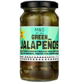 Marks & Spencer Green Jalapenos in Slices (0.09 kg)
