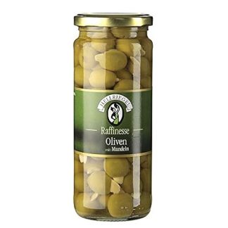 Grüne Olive with Almonds, Jardinelle, in Lake, 440g