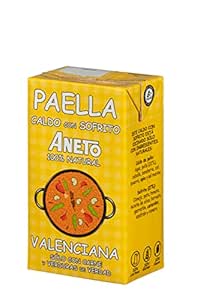 Aneto Caldo para Paella Broth for Valencian Style Paella 1000ml