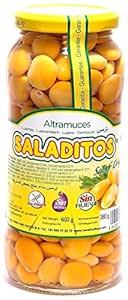 Saladitos - White Lupins Inlaid in Brine - Saladitos - Altramuces (600g Net)