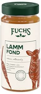 Fuchs Spices - Lamb Found, Optimal Sauce Base for Lamb Pot or Sliced Food, No Flavour Enhancer, Dyes or Palm Fat, Gluten and Lactose Free, 400 ml in Resealable Glass