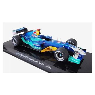 Sauber C23 2004 Filipe Massa 1:24 - časopis s modelem Sauber C-23 2004 Filipe Massa - kovový model auta