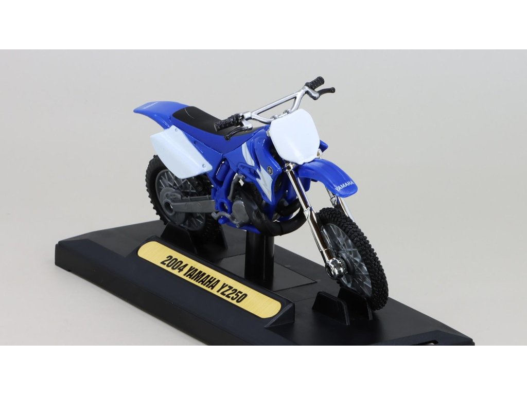 Yamaha YZ250 2004 1:18 - MotorMax BAZAROVÉ ZBOŽÍ Yamaha YZ 250 - model motorky 1/18