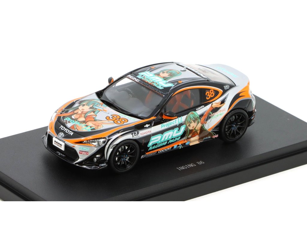 Toyota Inging 86 #38 1:43 - Ebbro Inging 86 No.38 - kovový model auta