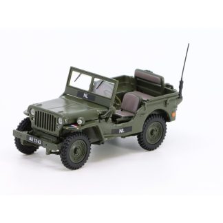 Military Vehicle 1/4 Ton 1:43 - Cararama Military Vehicles 1/4 Ton - kovový model auta