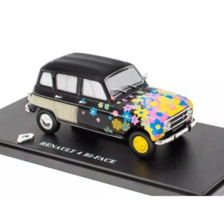 Renault 4 Bi-face 1:43 - časopis s modelem Renault 4 BI FACE - 1978 - kovový model auta