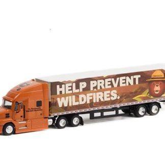 Mack Anthem 18-Wheeler Trailer 1:64 - GreenLight Mack Anthem 18-Wheeler Tractor-Trailer - kovový model 1/64