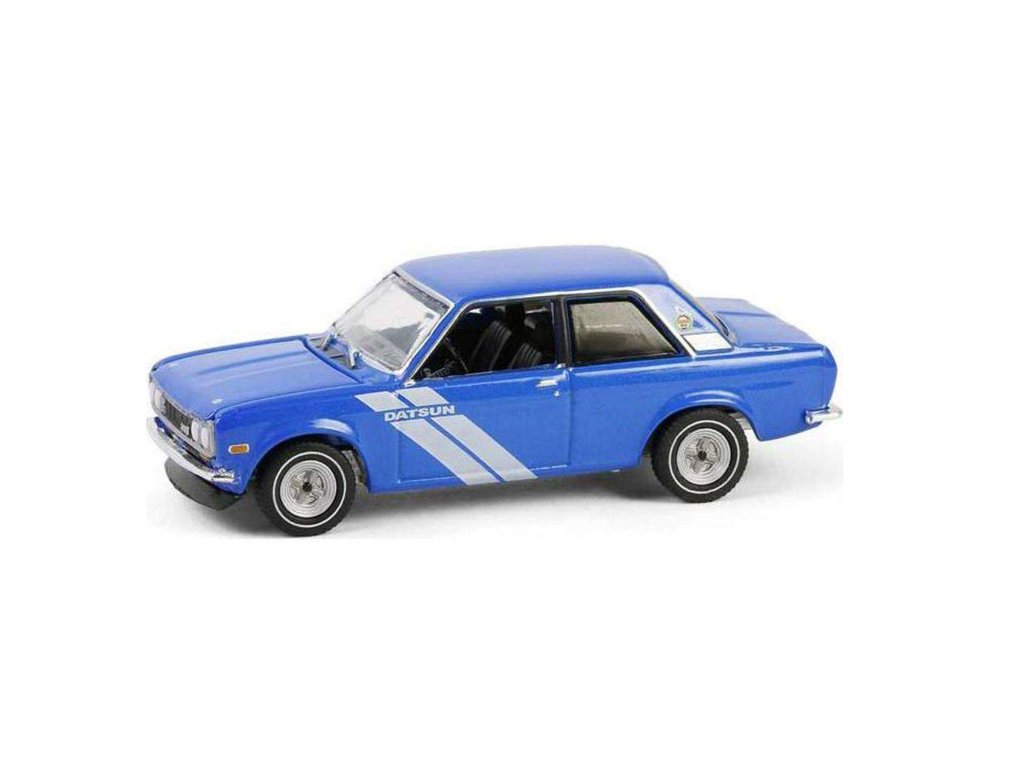 Datsun 510 1972 1:64 - GreenLight Datsun 510 - kovový model auta 1/64