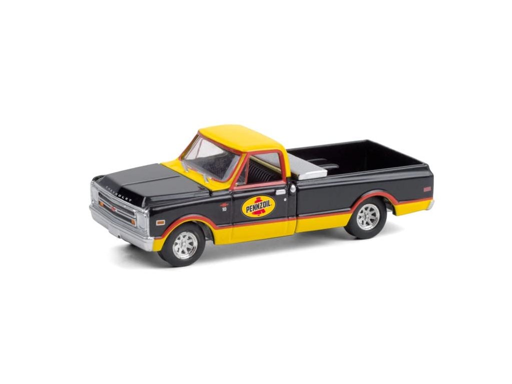 Chevrolet C-10 1968 1:64 - GreenLight Chevrolet C10 - kovový model auta