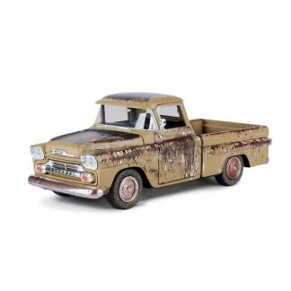 Chevrolet Apache Pick-up Fleetside 1958 1:24 - MOTORMAX Chevy Apache Fleetside - kovový model auta