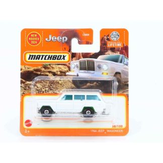 Jeep Wagoneer 1964 1:64 - MATCHBOX Jeep Wagoneer - model auta