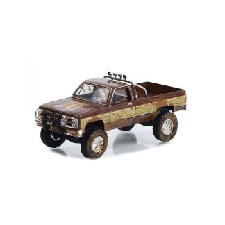 GMC K-2500 Sierra Grande 1982 1:64 - GreenLight GMC K 2500 1982 Fall Guy - kovový model