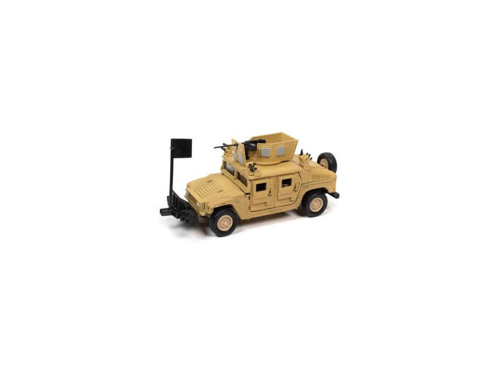 M1114 HA (Heavy) Up-Armored HMMWV 1:64 - Johnny Lightning M1114 HMMWV - sběratelský model auta 1/64