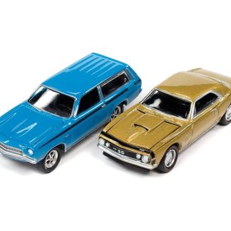 Chevrolet Camaro SS 1967 + Chevrolet Stinger Wagon 1972 1:64 - Johnny Lightning Chevrolet Camaro SS & Chevrolet Stinger Wagon - sběratelský model auta