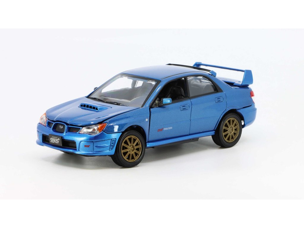Subaru Impreza WRX STI 1:24 - MOTORMAX Subaru Impreza WRX STi - kovový model auta