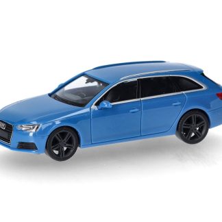 Audi A4 Avant modrá 1:87 - Herpa Audi A4 Avant - model auta 1/87