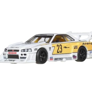 Nissan Skyline LB-ER34 Super Silhouette 1:64 - Hot Wheels Nissan Skyline - model auta 1/64