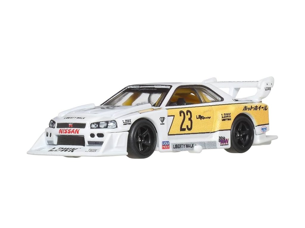 Nissan Skyline LB-ER34 Super Silhouette 1:64 - Hot Wheels Nissan Skyline - model auta 1/64