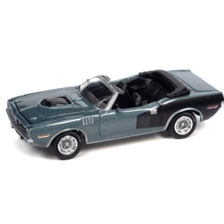 Plymouth Barracuda Convertible 1971 1:64 - Johnny Lightning Plymouth Barracuda - sběratelský model auta 1/64