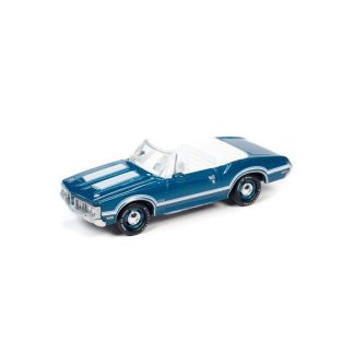 Oldsmobile 442 Convertible 1970 1:64 - Johnny Lightning Oldsmobile 442 - sběratelský model autá 1/64