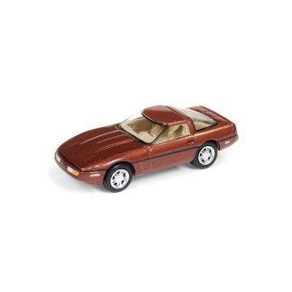 Chevrolet Corvette 1988 1:64 - Johnny Lightning Chevy Corvette - sběratelský model autá 1/64