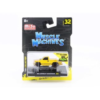 Chevrolet 454 SS Pickup Truck 1993 1:64 - Maisto Chevrolet 454 SS Pick Up - kovový model 1/64