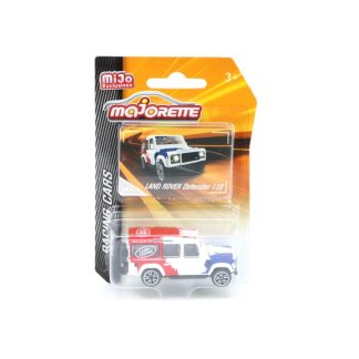 Land Rover Defender 110 bílá 1:64 - Majorette Land Rover Defender 110 - model auta
