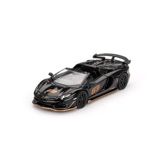 Lamborghini Aventador SVJ 63 Roadster LHD 1:64 - MiniGT Lamborghini Aventador SVJ 63 Roadster - kovový model auta