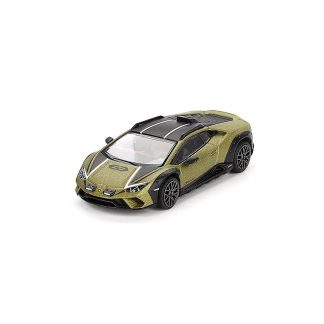 Lamborghini Huracán Sterrato Verde Gea Matt LHD 1:64 - MiniGT Lamborghini Huracán Sterrato - kovový model auta