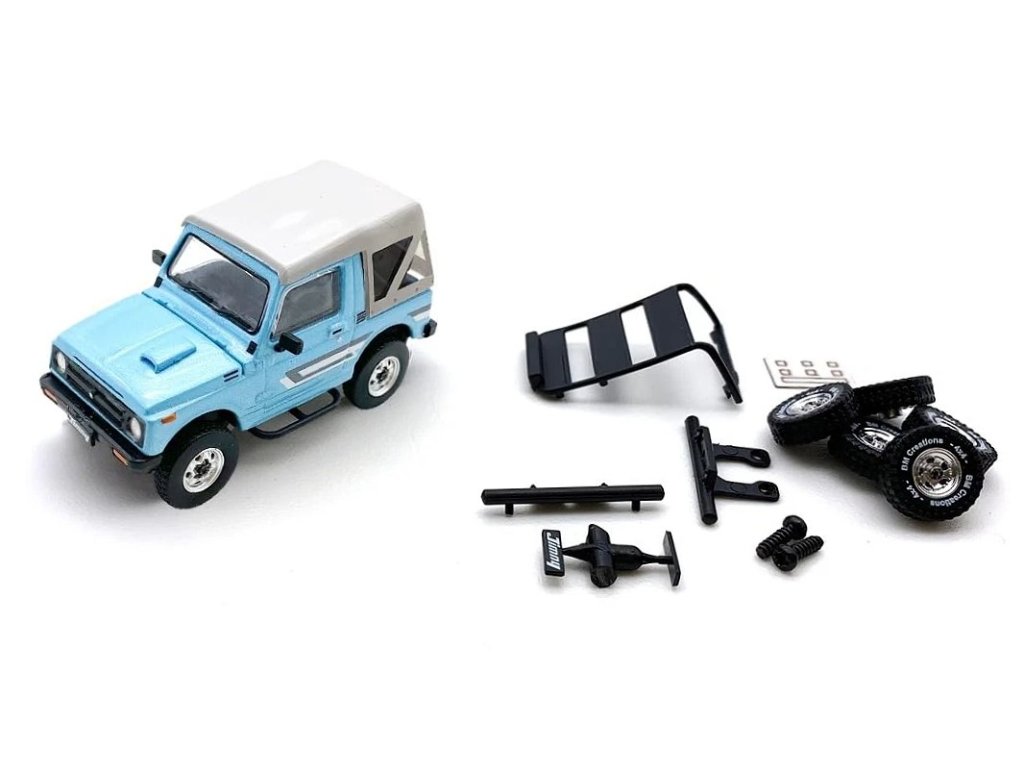 Suzuki Jimny (JS11) RHD 1:64 - BM Creations Suzuki Jimny Right Hand Drive - kovový model auta