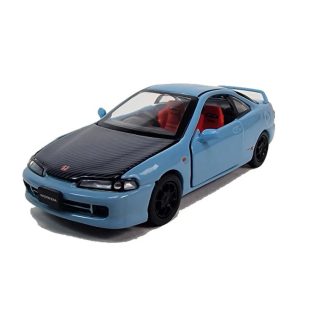 Honda Integra Type-R DC2 modrá 1:64 - Era Car Honda Integra Type R DC 2 - kovový model auta 1/64