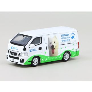 Nissan NV350 Caravan 2017 SPCA 1:64 - Era Car Nissan NV350 - kovový model auta 1/64